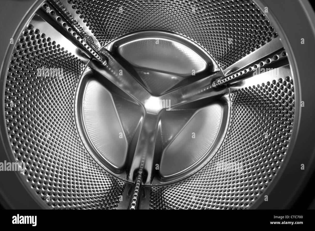 Tambour de machine à laver Banque D'Images