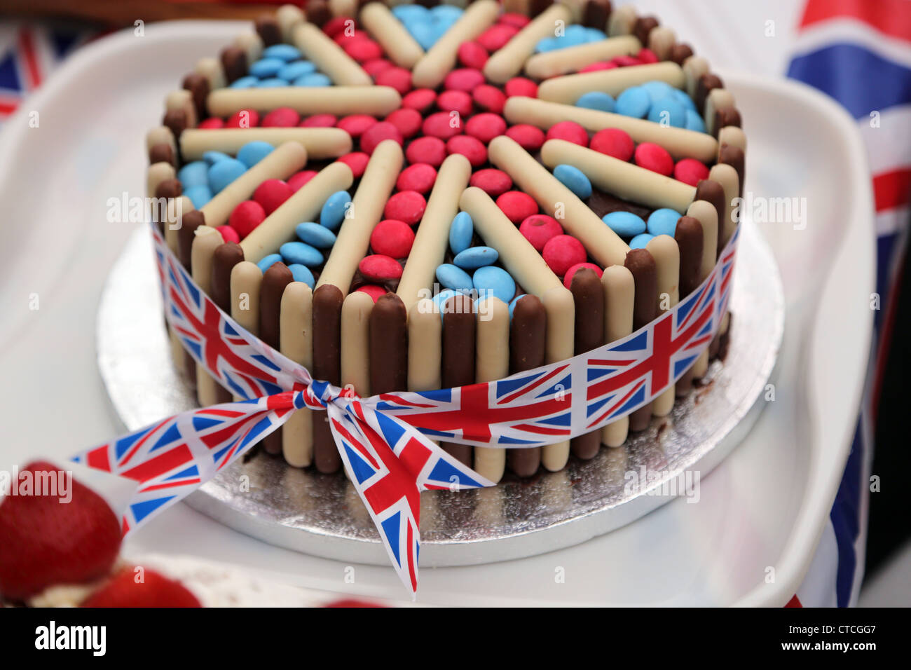 England Flag Cake Banque D Image Et Photos Alamy