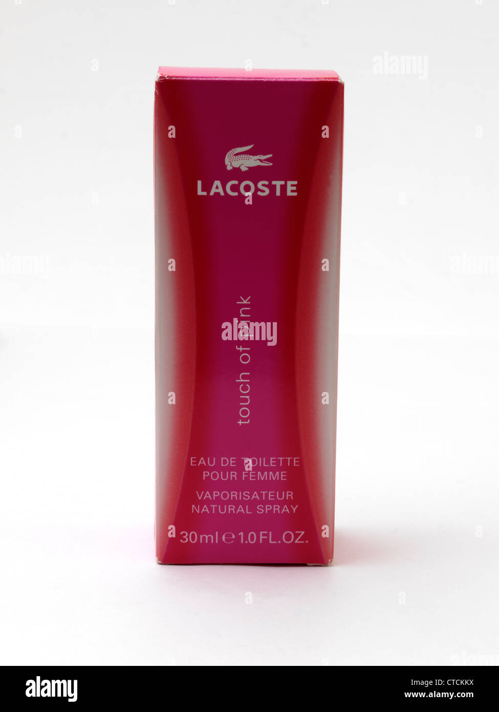 Lacoste Parfum Rose Produit de Procter et Gamble Banque D'Images