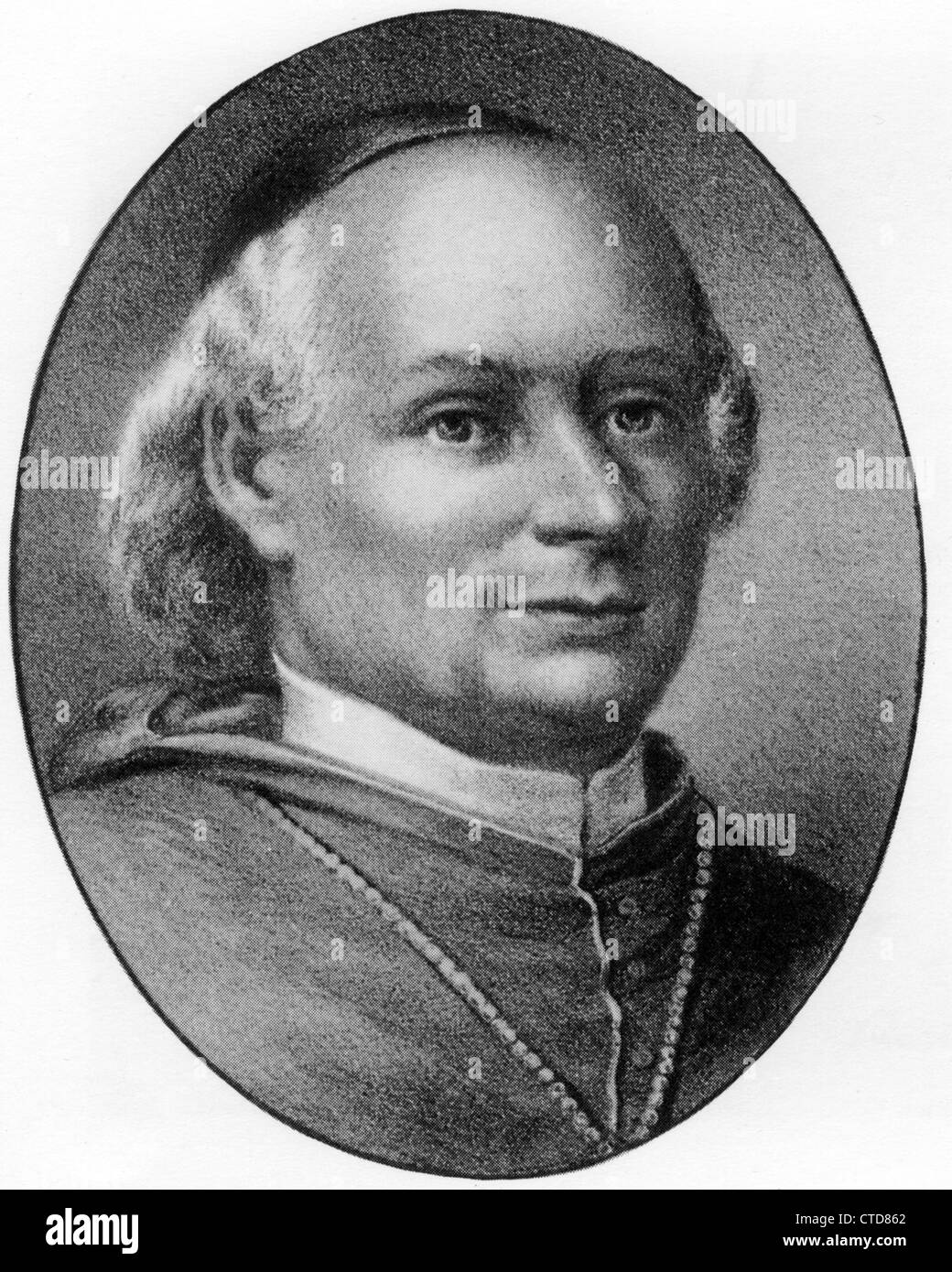 Jean Baptiste RINUCCINI, Archevêque de Fermo, nonce apostolique en Irlande 1645-1649 Banque D'Images