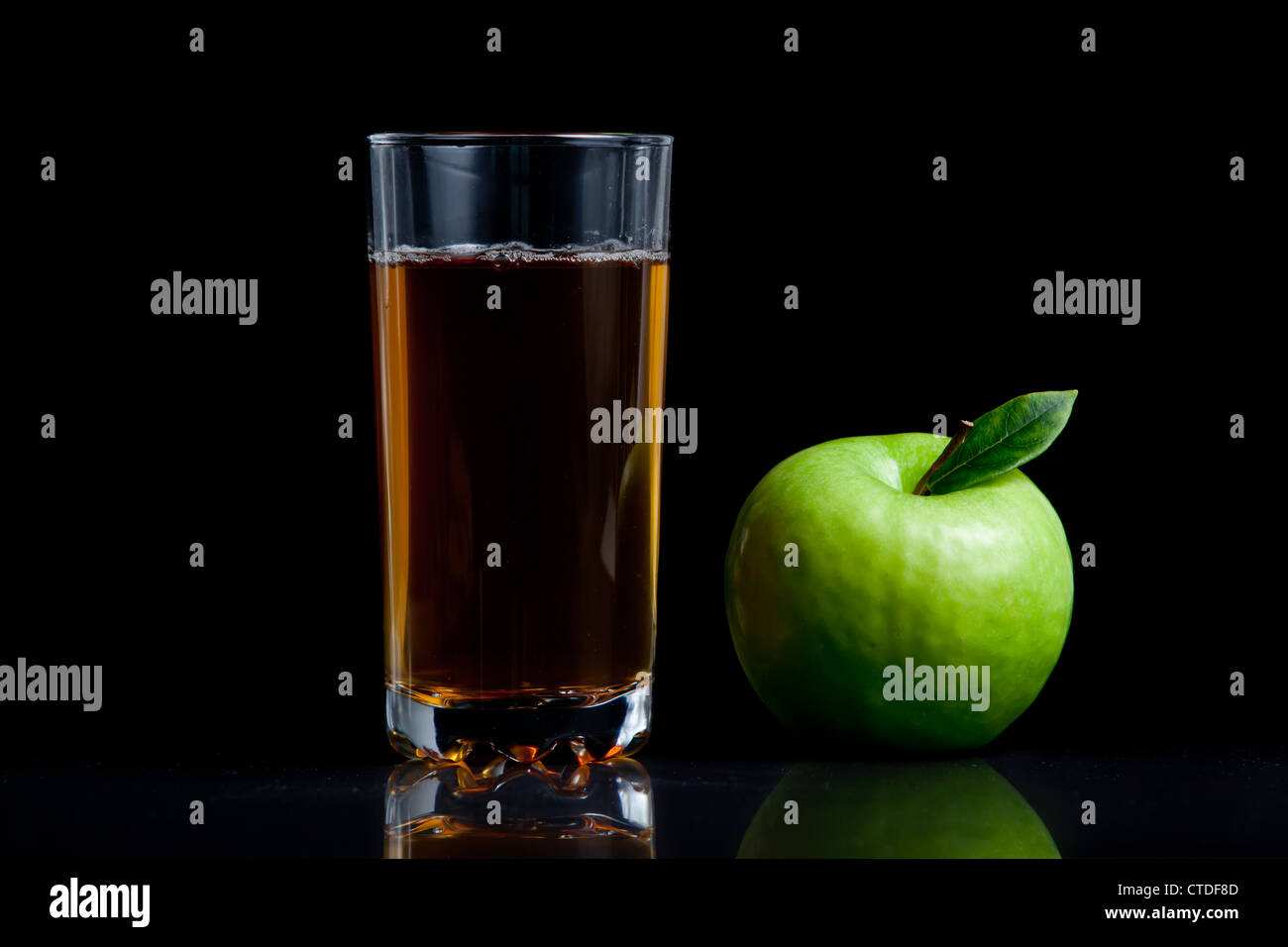 Jus de pommes Banque D'Images