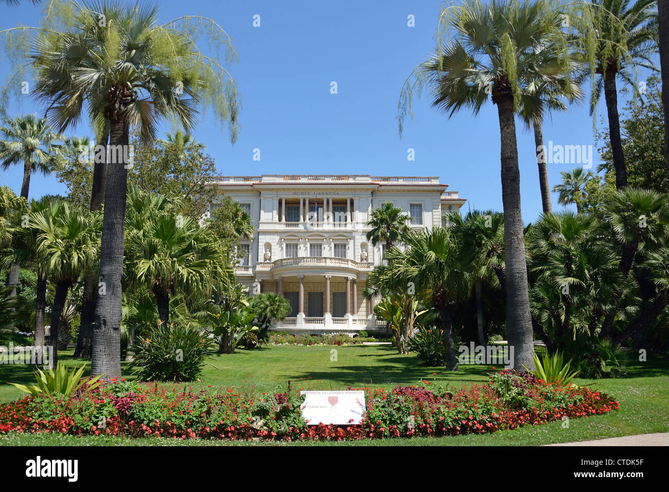 Le musée Masséna (musée), Rue de France, Nice, Côte d'Azur, Alpes-Maritimes, Provence-Alpes-Côte d'Azur, France Banque D'Images