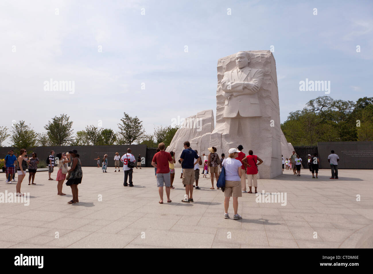 Martin Luther King Memorial, Washington DC Banque D'Images