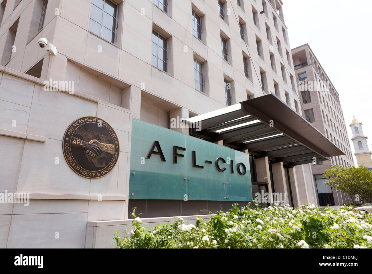 Bâtiment de l'AFL-CIO - Washington, DC USA Banque D'Images