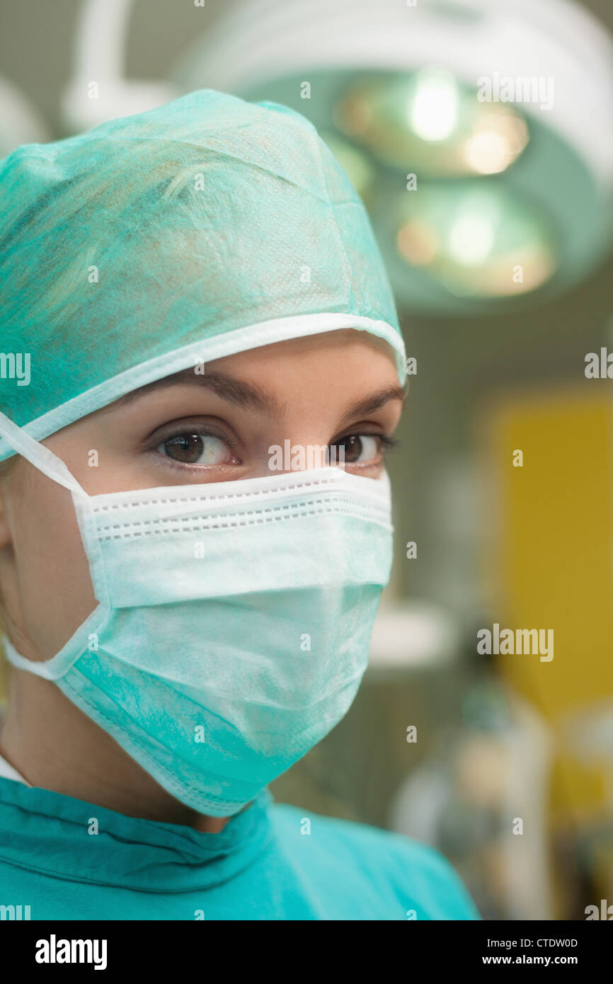 Close up of surgeon Banque D'Images