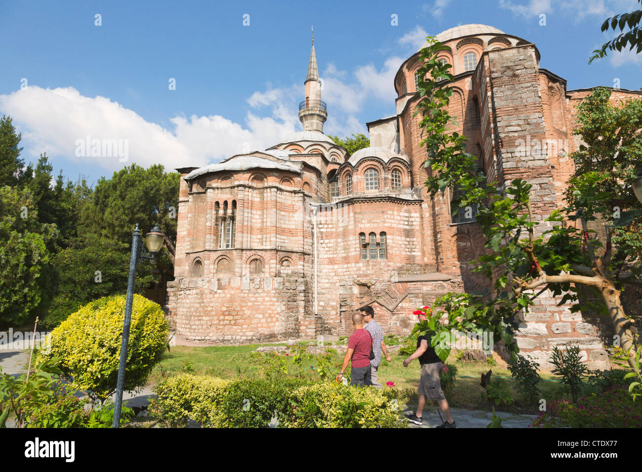 Istanbul, Turquie. L'église byzantine de Saint Sauveur à Chora. Banque D'Images
