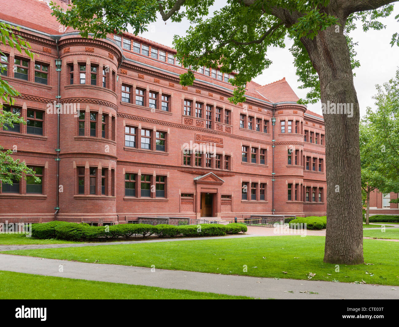 Sever Hall, Cambridge, MA Banque D'Images