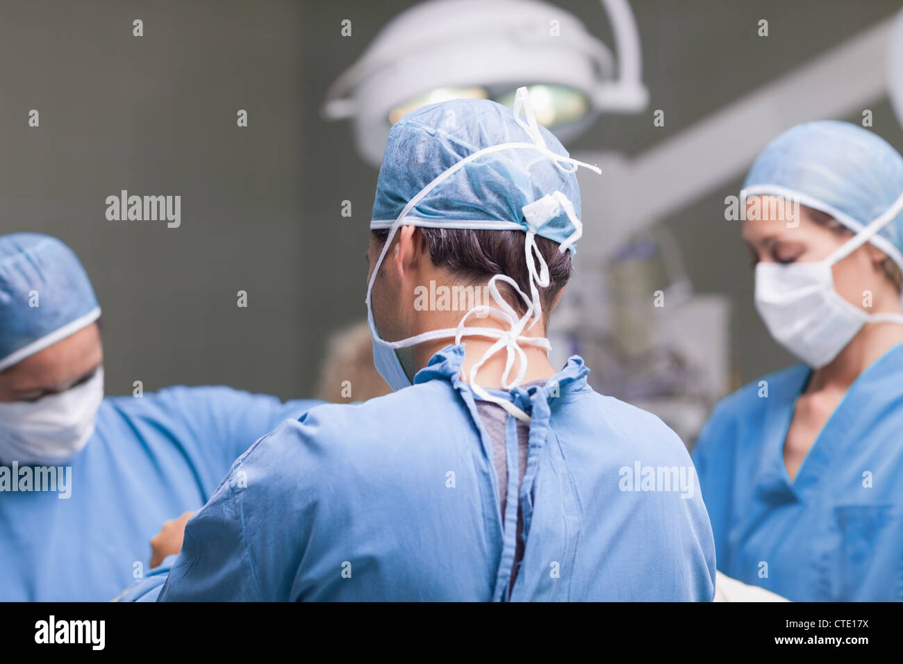 Travail de l'équipe médicale Banque D'Images