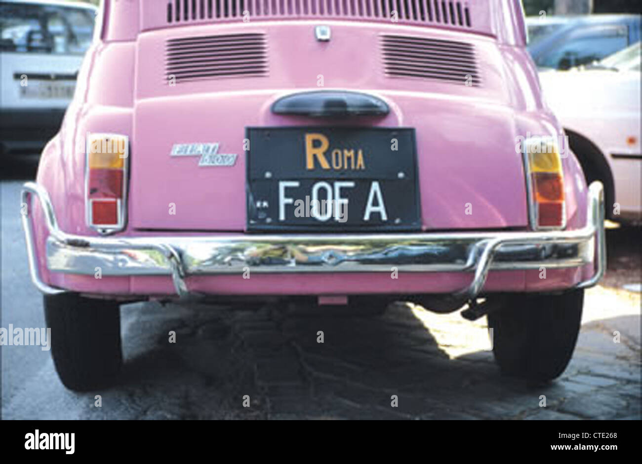 Fiat 500 de Roma Banque D'Images