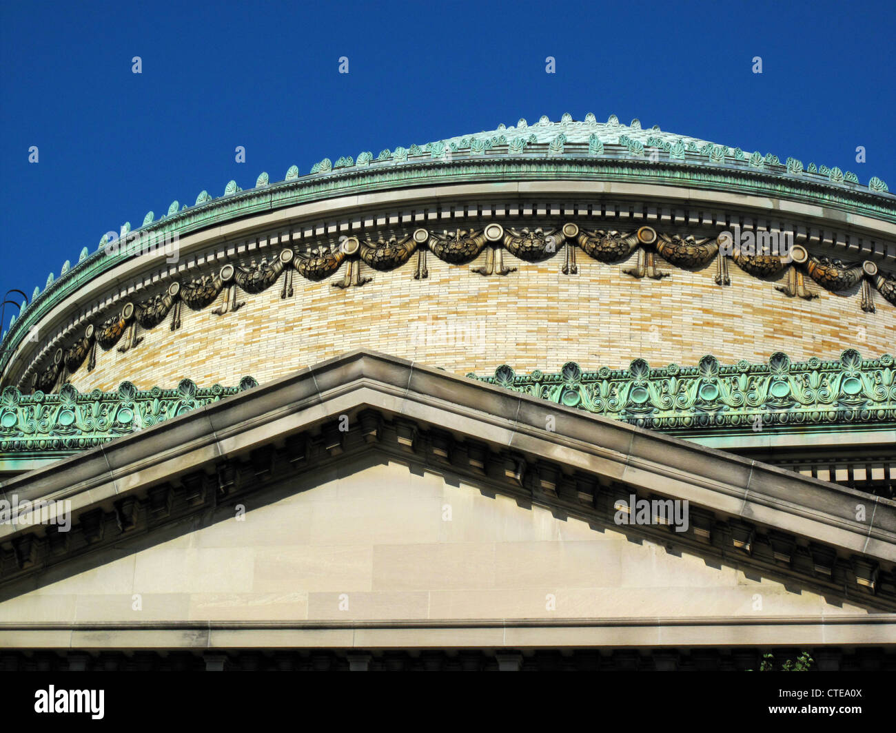 Hall of Fame pour de grands Américains à Bronx Community College Banque D'Images
