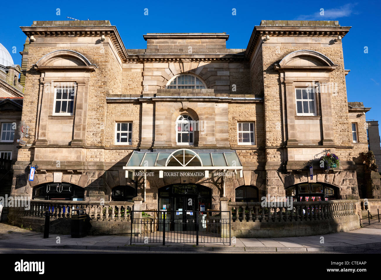 Harrogate Centre d'Information Touristique, situé dans le Royal Baths Banque D'Images