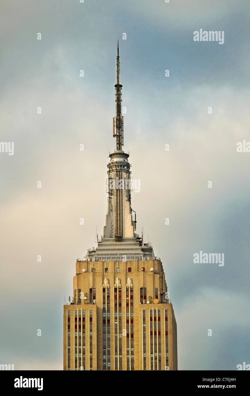 USA, New York City, Empire State Building Banque D'Images