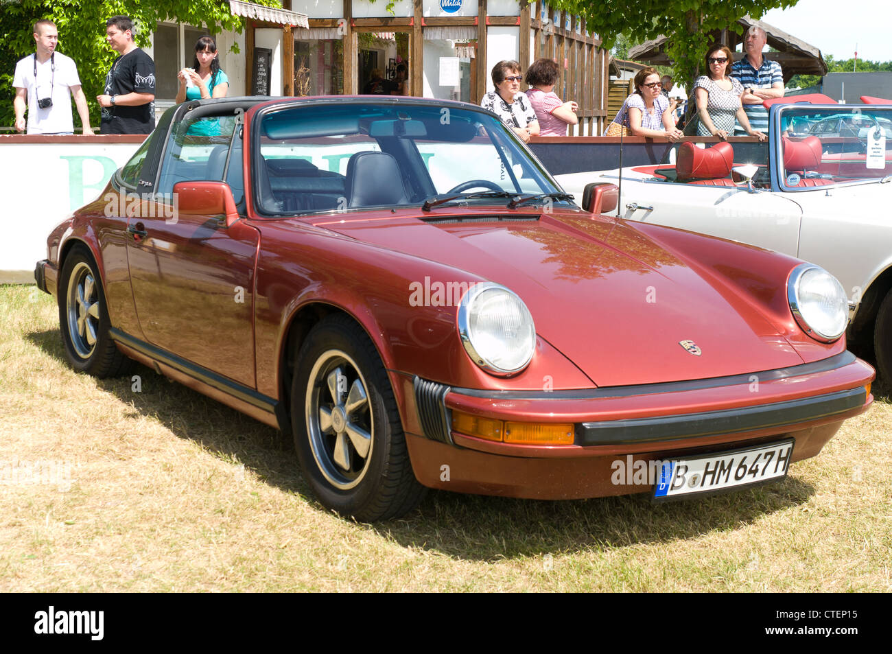 Location de Porsche 911 Classic Banque D'Images