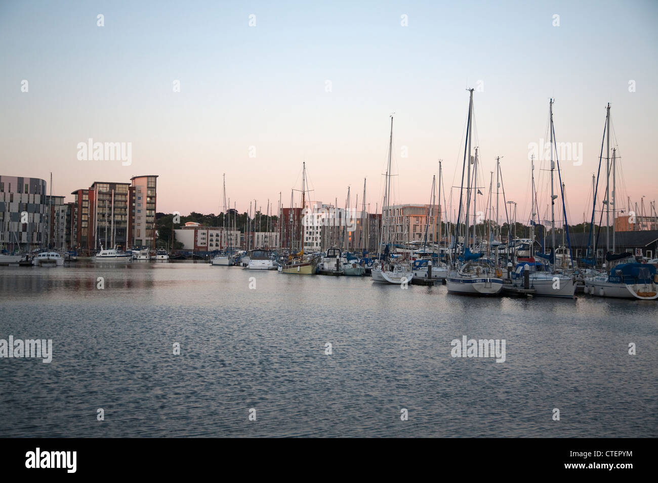 Neptune Marina, Ipswich, Suffolk, Angleterre Banque D'Images