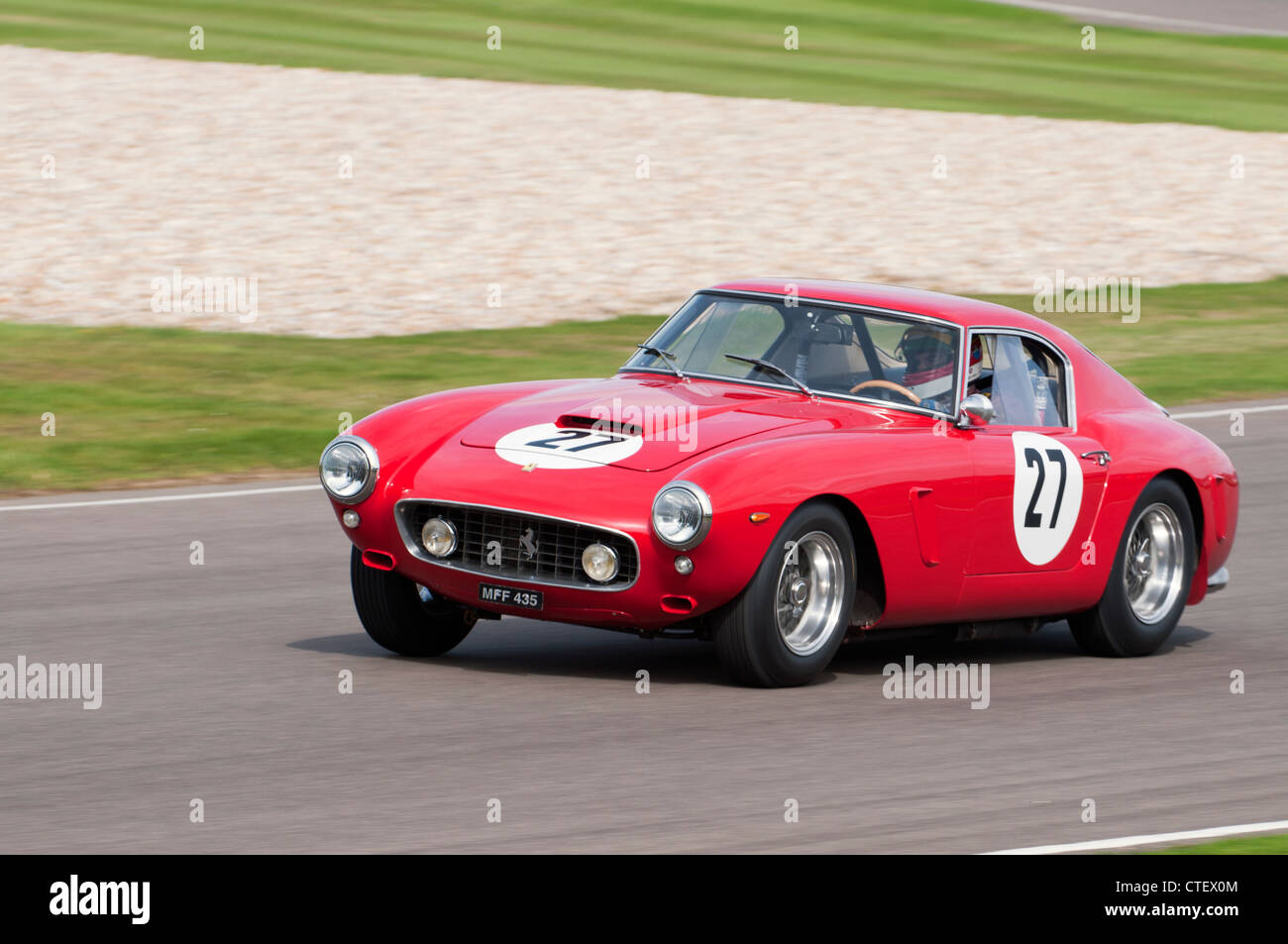 Ferrari 250GT SWB, RAC TT Race de célébration, Goodwood Revival 2011 Banque D'Images