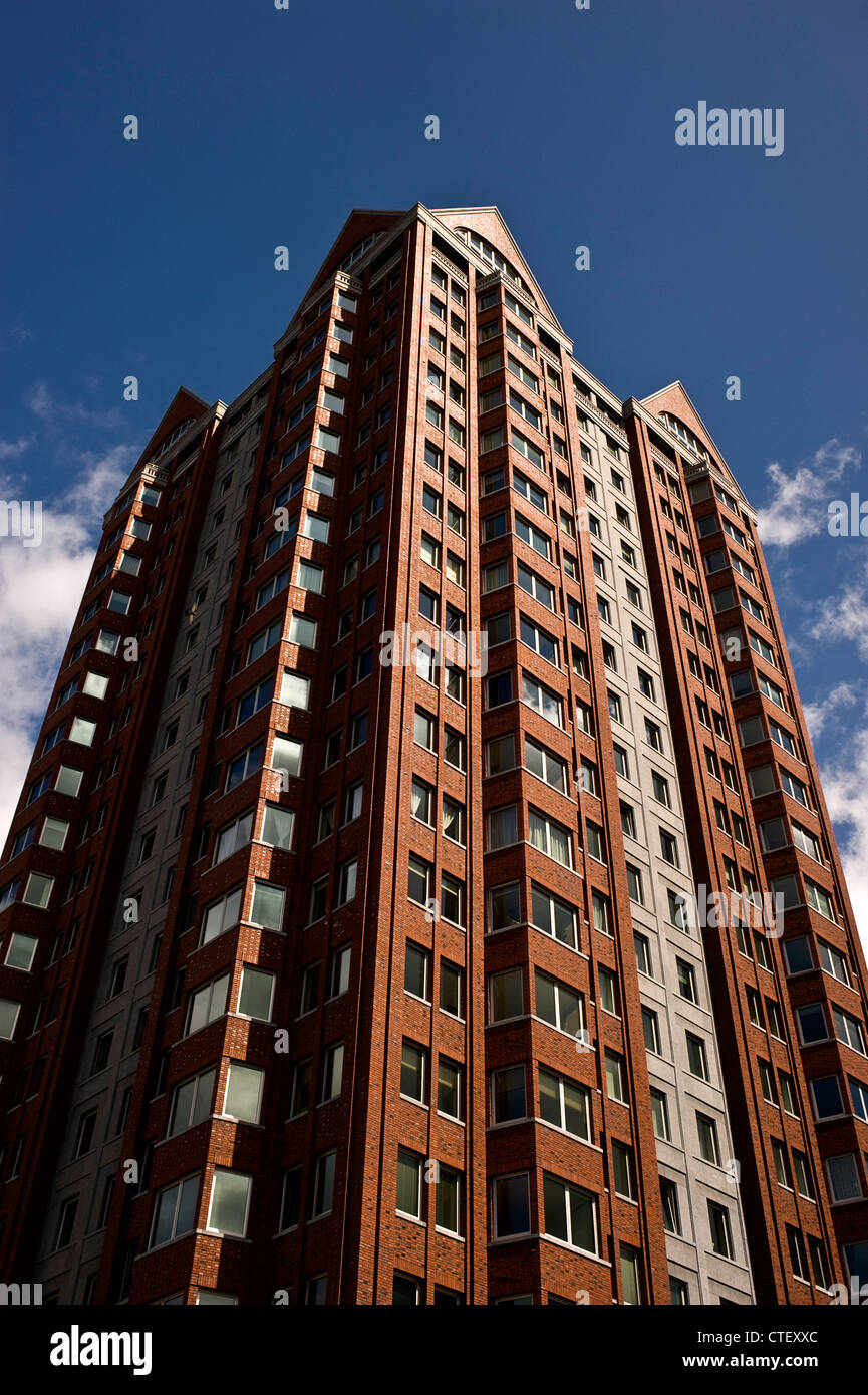 Gratte-ciel Statendam à Rotterdam, Pays-Bas Banque D'Images