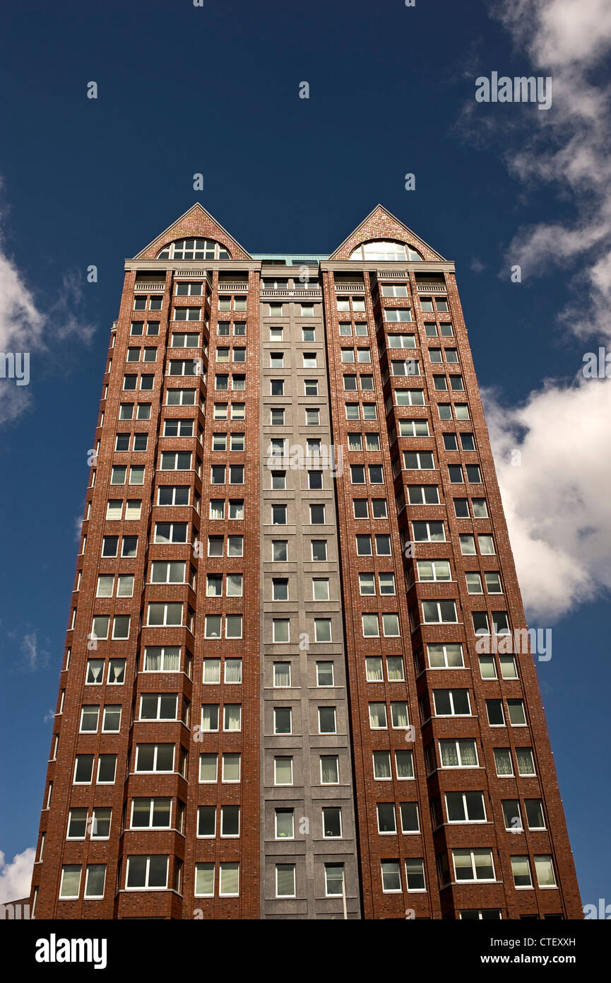 Gratte-ciel Statendam à Rotterdam, Pays-Bas Banque D'Images