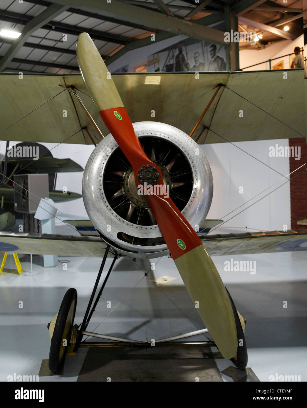 Biplan Sopwith Pup Banque D'Images