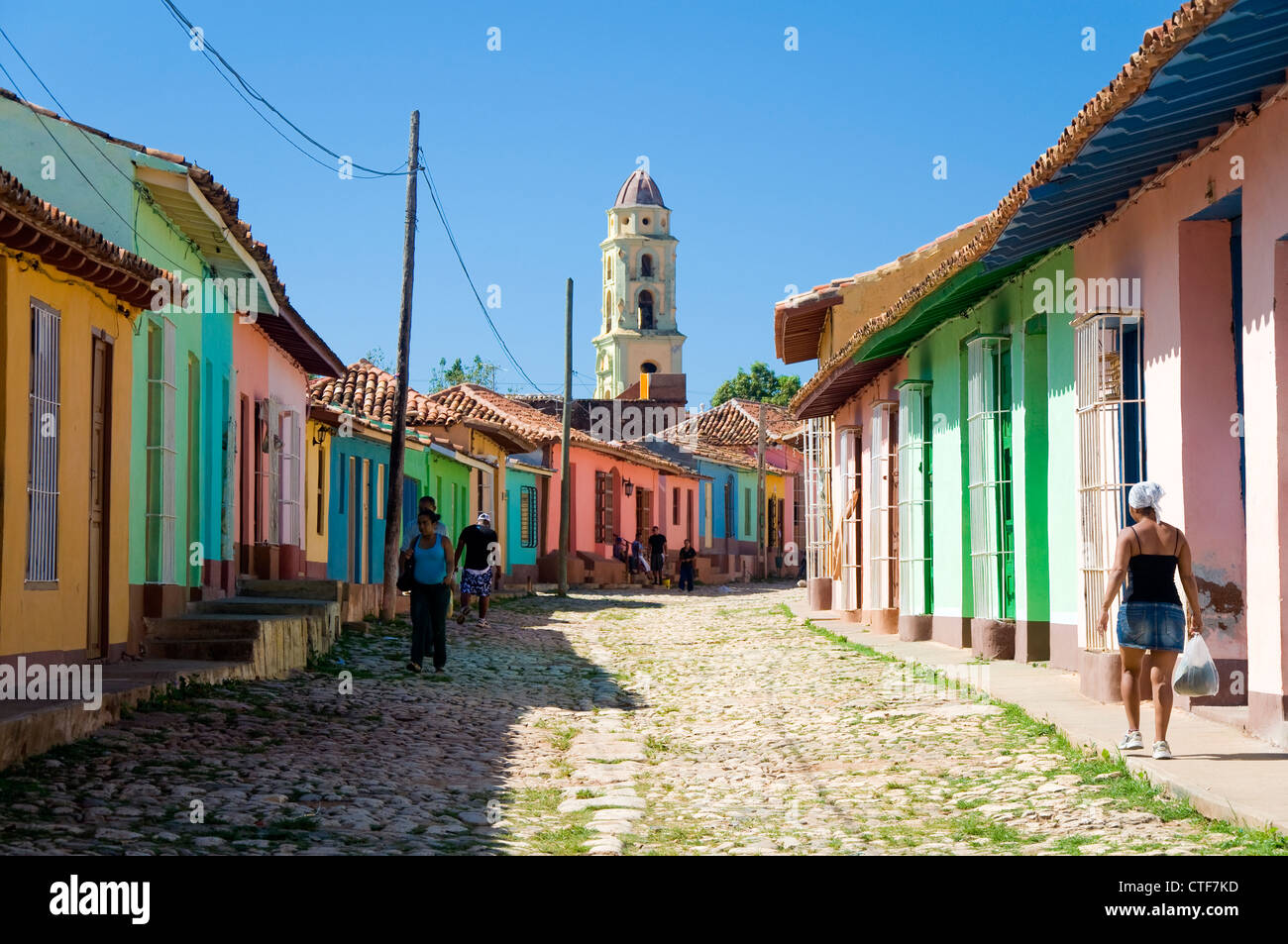 Couvent de San Francisco, Trinidad, Cuba Banque D'Images