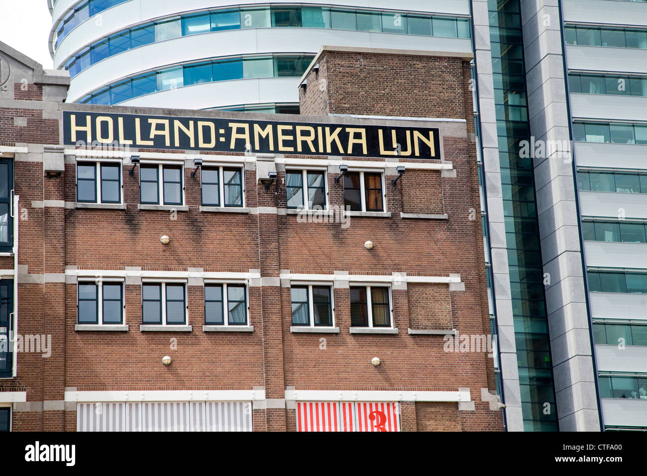 Hotel New York, Holland Amerika Line, Rotterdam, Pays-Bas Banque D'Images