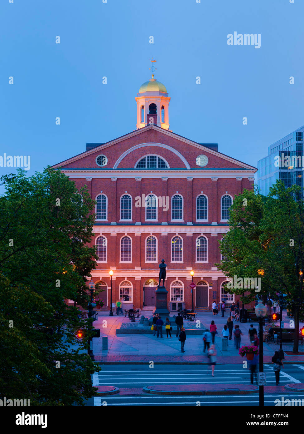 Faneuil Hall, Boston Banque D'Images