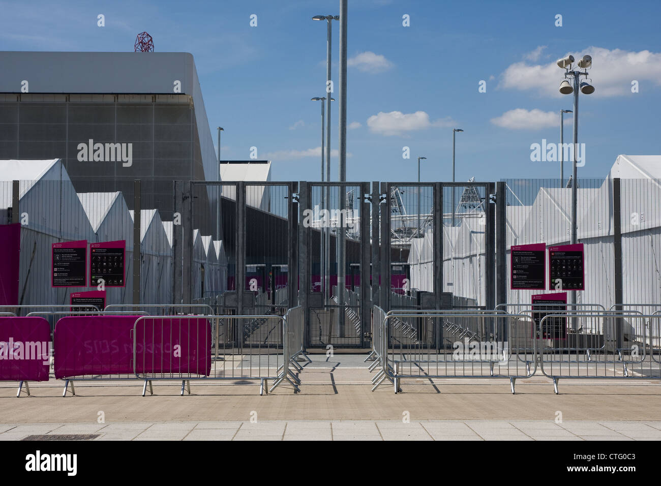 Stratford East London 2012 Olympic area Banque D'Images