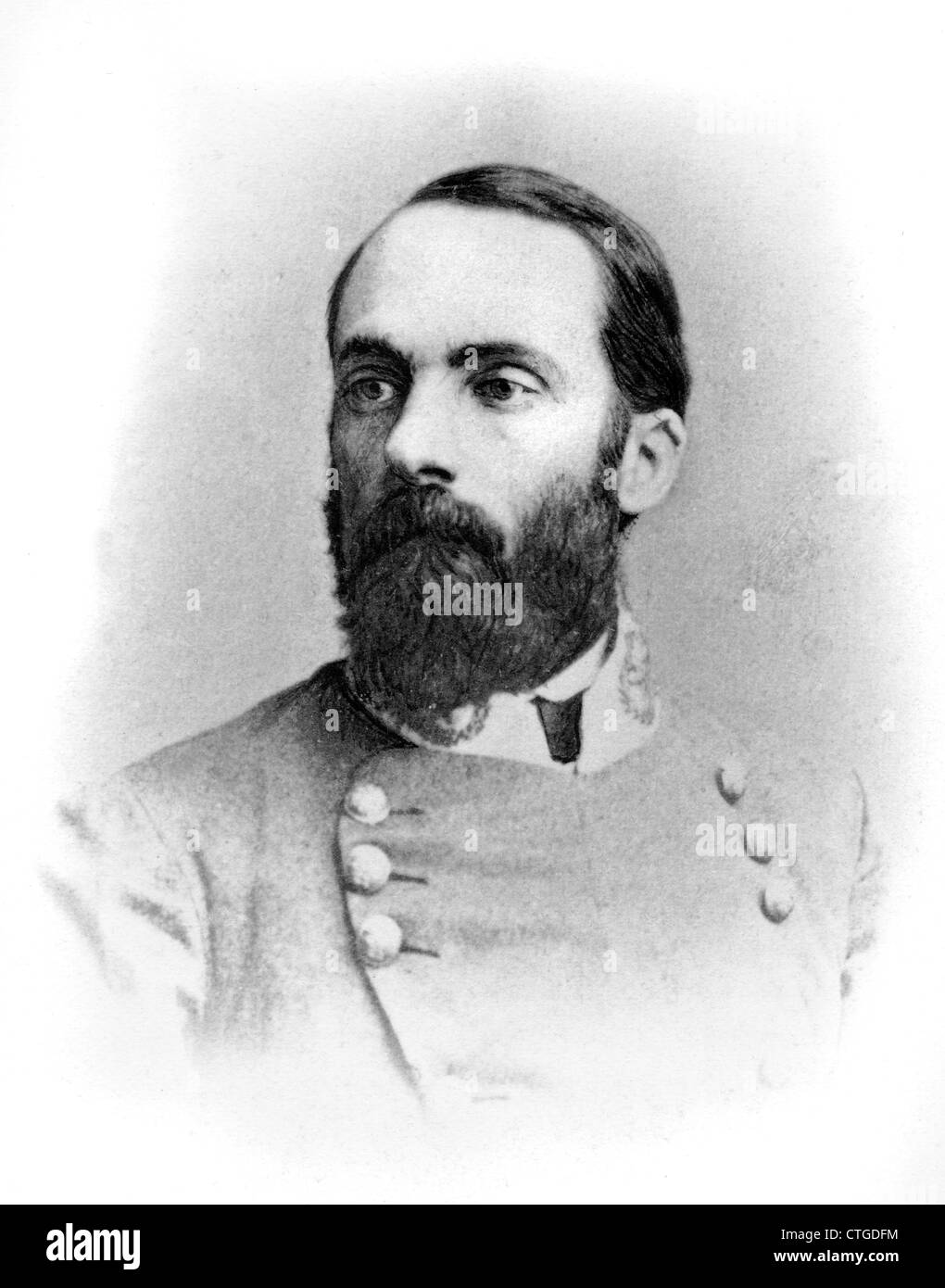 1800s 1860s général confédéré Joseph WHEELER DURANT LA GUERRE CIVILE AMÉRICAINE Banque D'Images