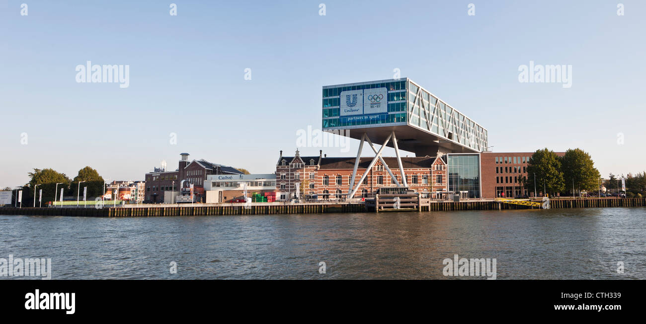 Les Pays-Bas, Rotterdam, siège d'Unilever aux Pays-Bas. Banque D'Images