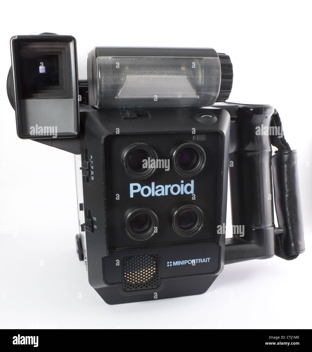 Polaroid mini-port utilisé pour prendre des photos de passeport Banque D'Images