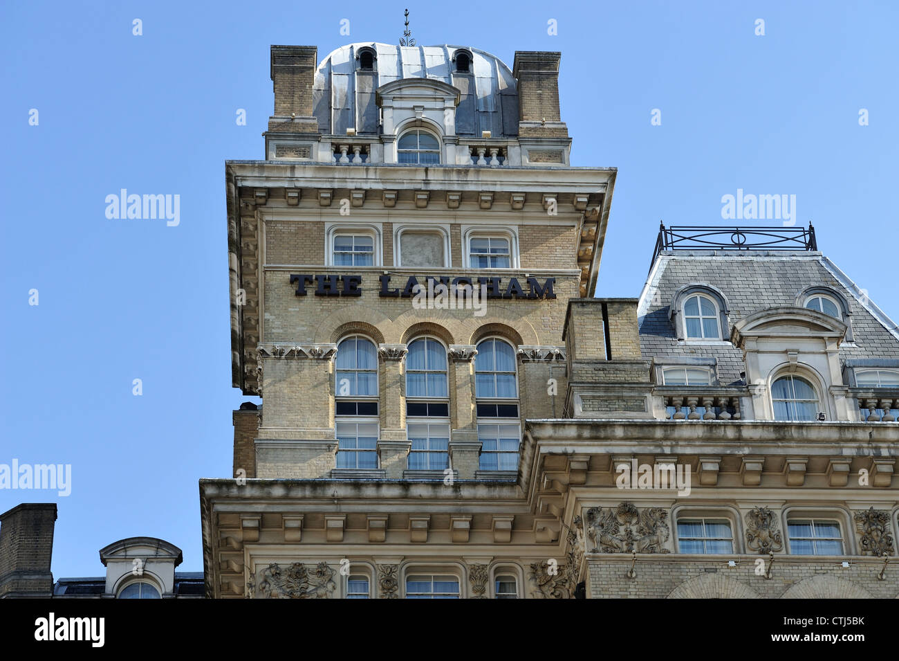 L'hôtel Langham London Banque D'Images