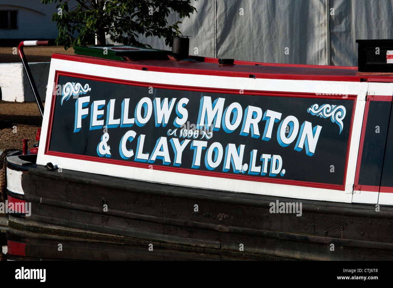 15-04 traditionnels à Marina Braunston, Northamptonshire, Angleterre Banque D'Images