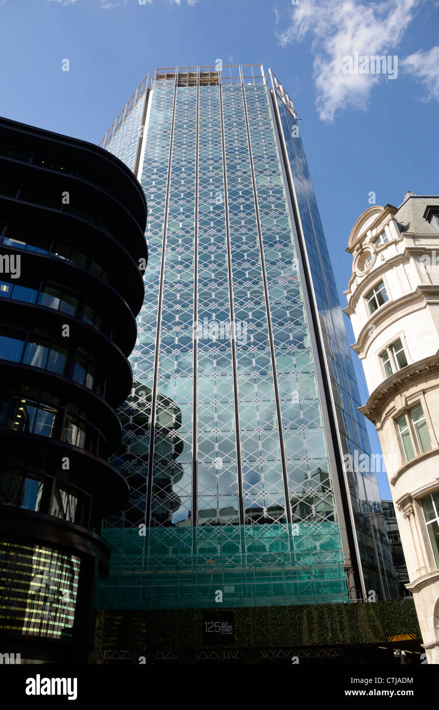 125 Old Broad Street office tower, London, UK Banque D'Images