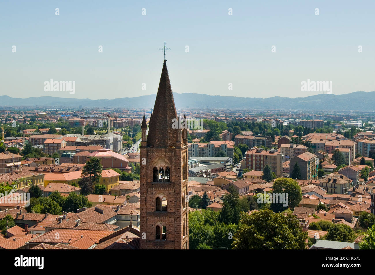 L'Italie, Piémont, Rivoli, Rivoli, paysage Banque D'Images