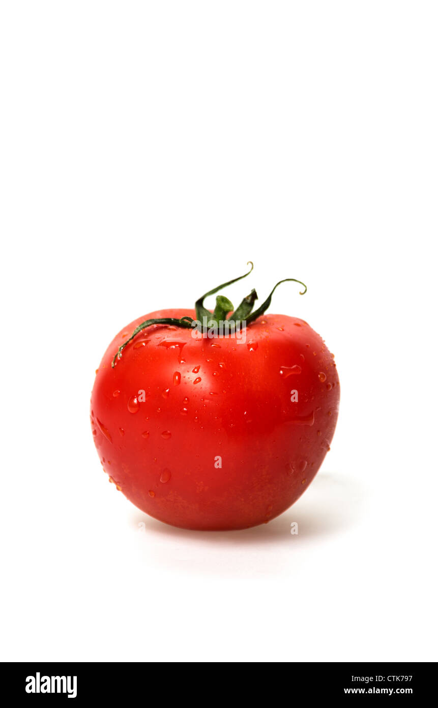 rouge tomate Banque D'Images
