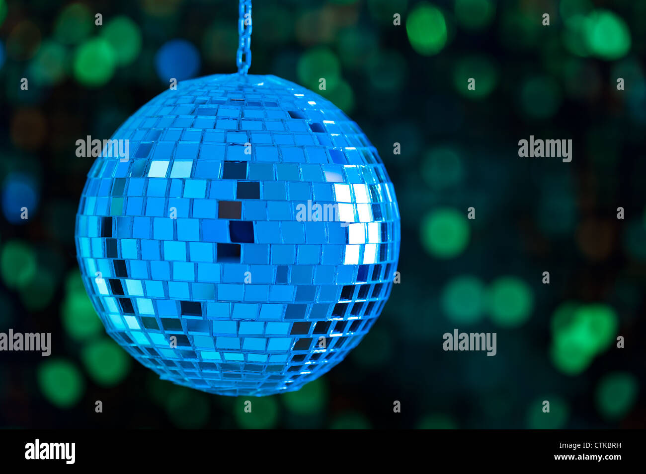 Boule disco comme une sphère propre sans reflets troublants Banque D'Images