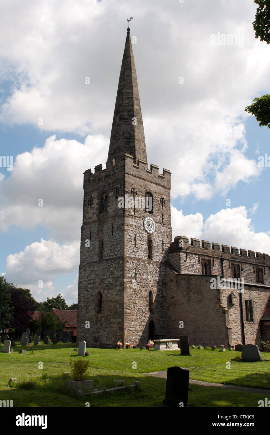 Eglise St Mary, East Leake, Nottinghamshire, Angleterre Banque D'Images