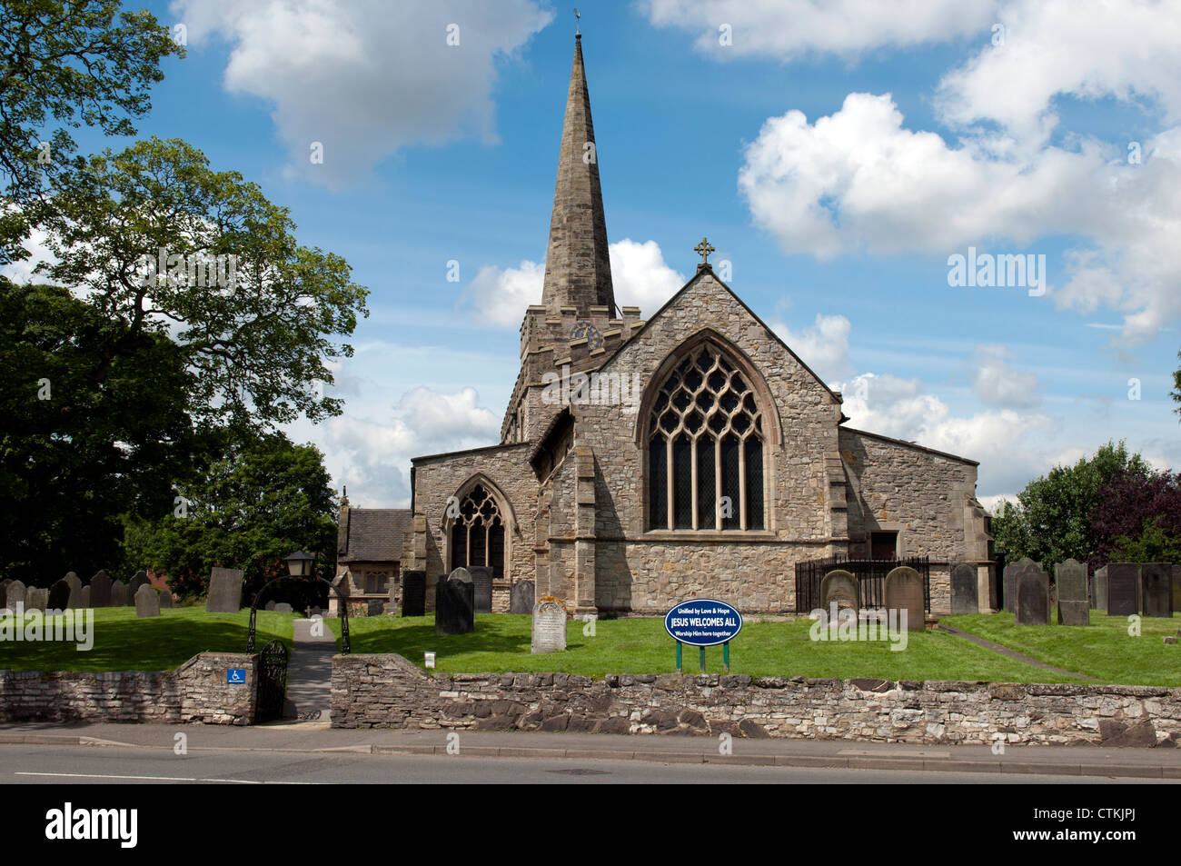 Eglise St Mary, East Leake, Nottinghamshire, Angleterre Banque D'Images