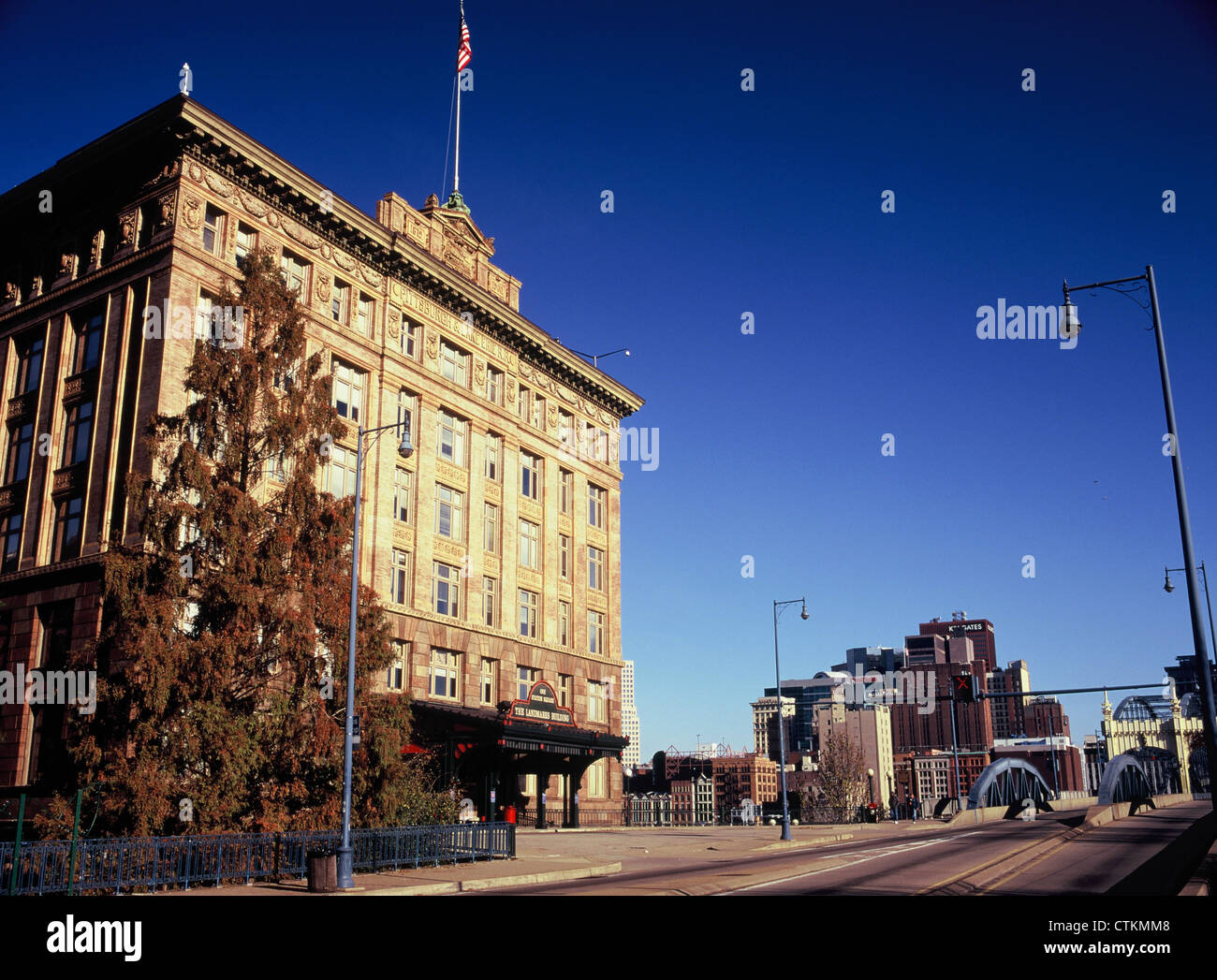 Pittsburgh et Lake Erie Railroad Station, Grand Concourse, Smithfield St Pont, Pittsburgh, Pennsylvanie, USA Banque D'Images