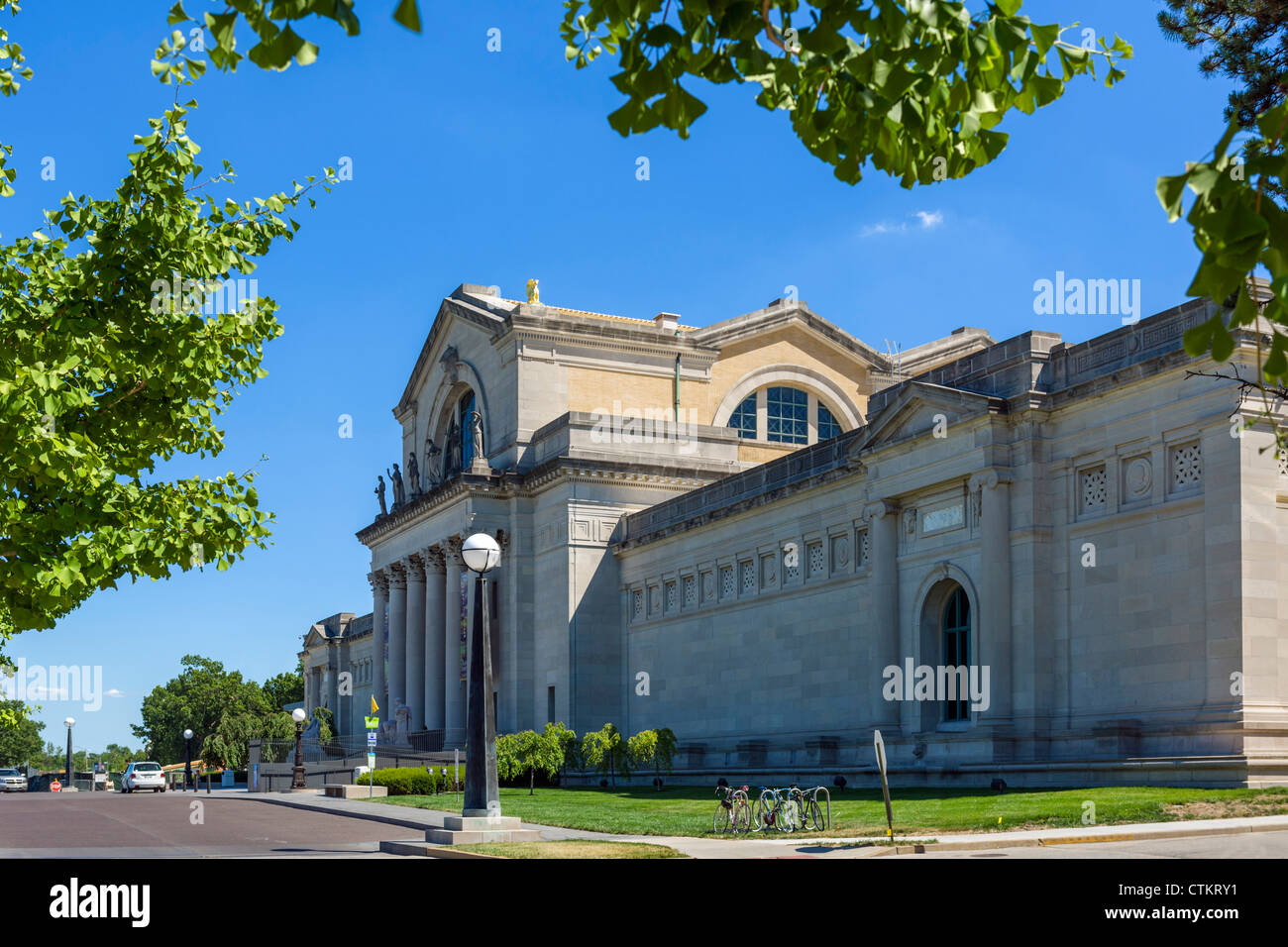 Le Saint Louis Art Museum, Forest Park, St Louis, Missouri, USA Banque D'Images
