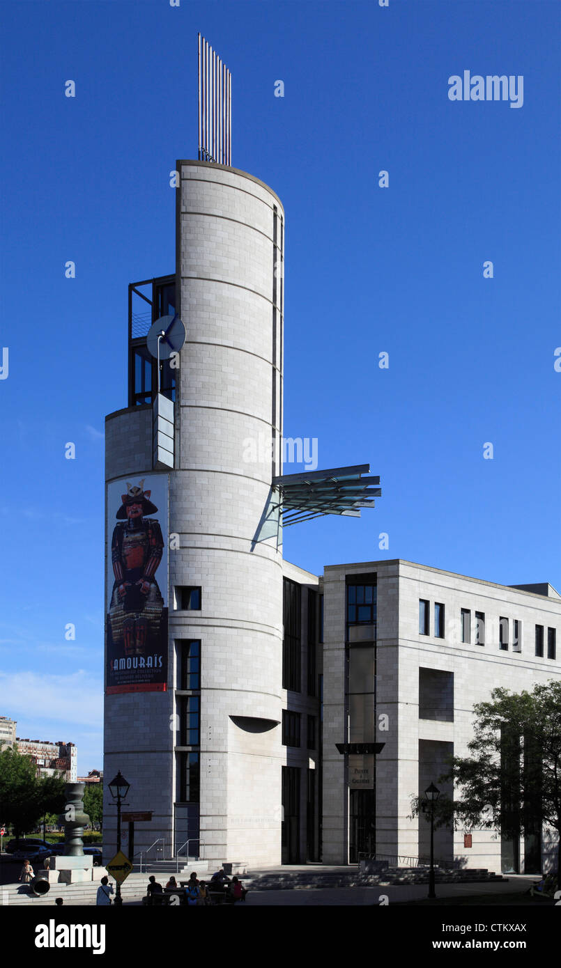 Canada, Québec, Montréal, Pointe-à-Callière, musée, Banque D'Images