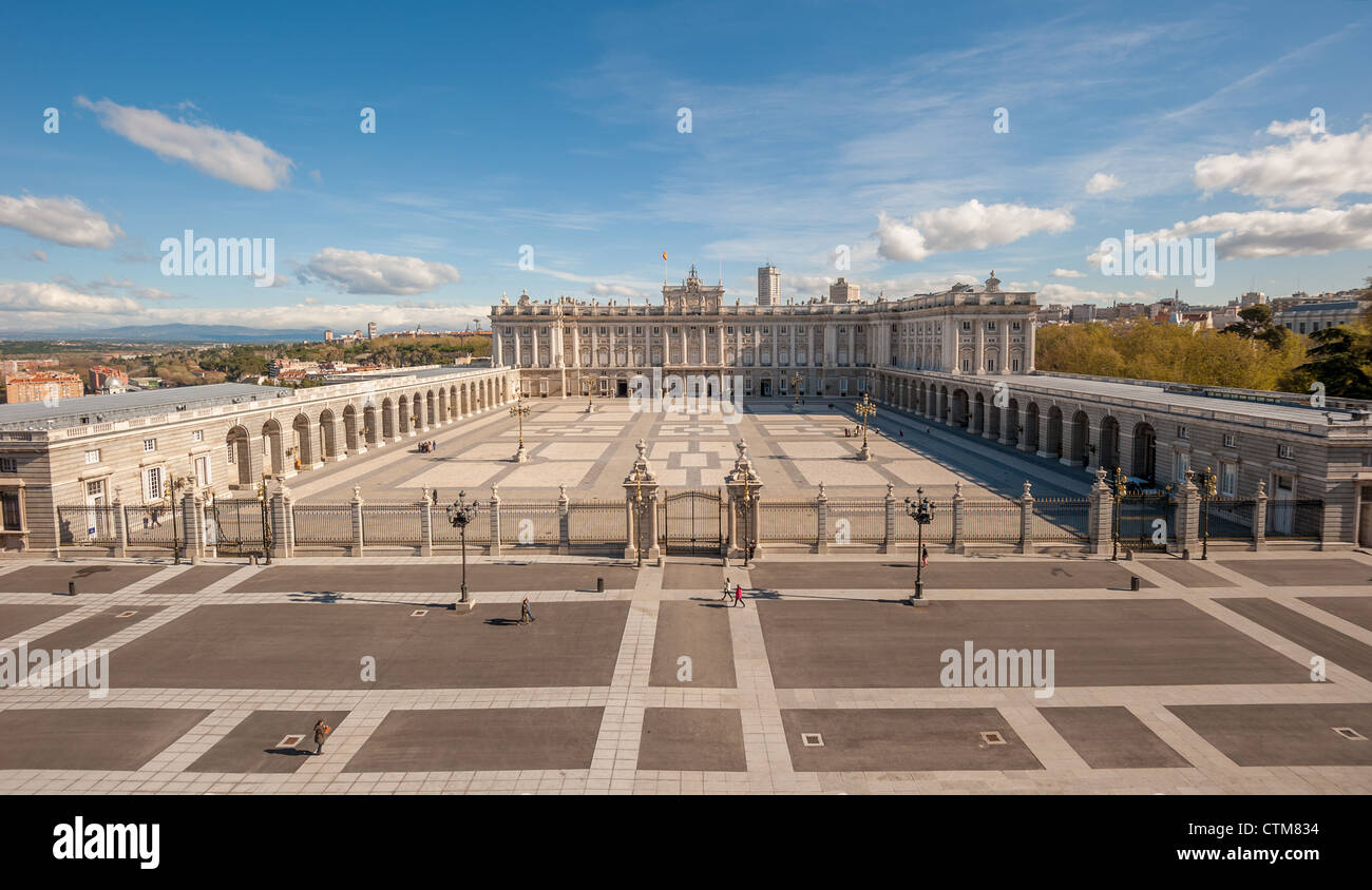 Palais Royal, Madrid, Espagne Banque D'Images