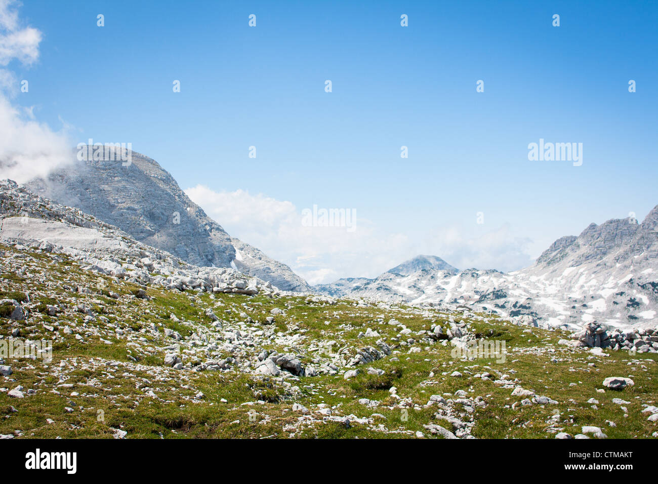 Beaux paysages alpins Banque D'Images