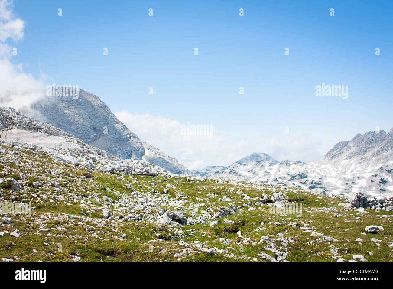 Beaux paysages alpins Banque D'Images