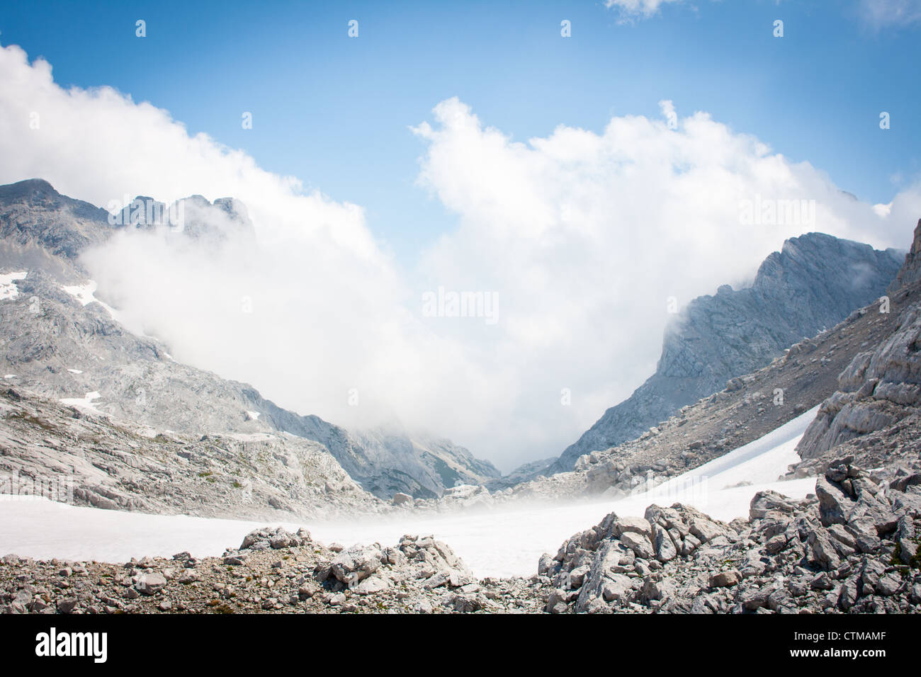 Beaux paysages alpins Banque D'Images