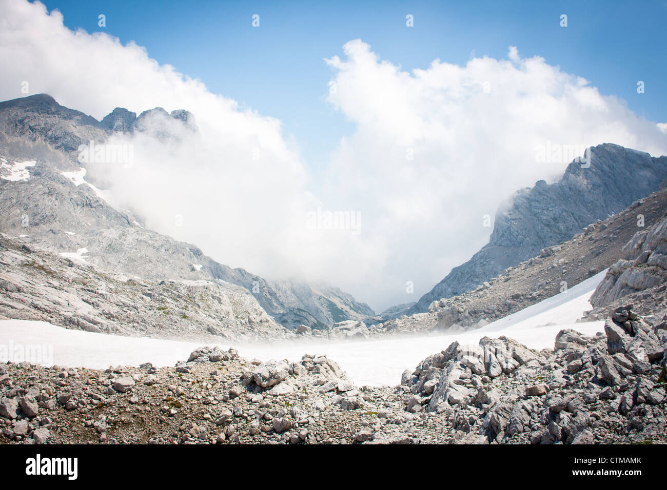 Beaux paysages alpins Banque D'Images