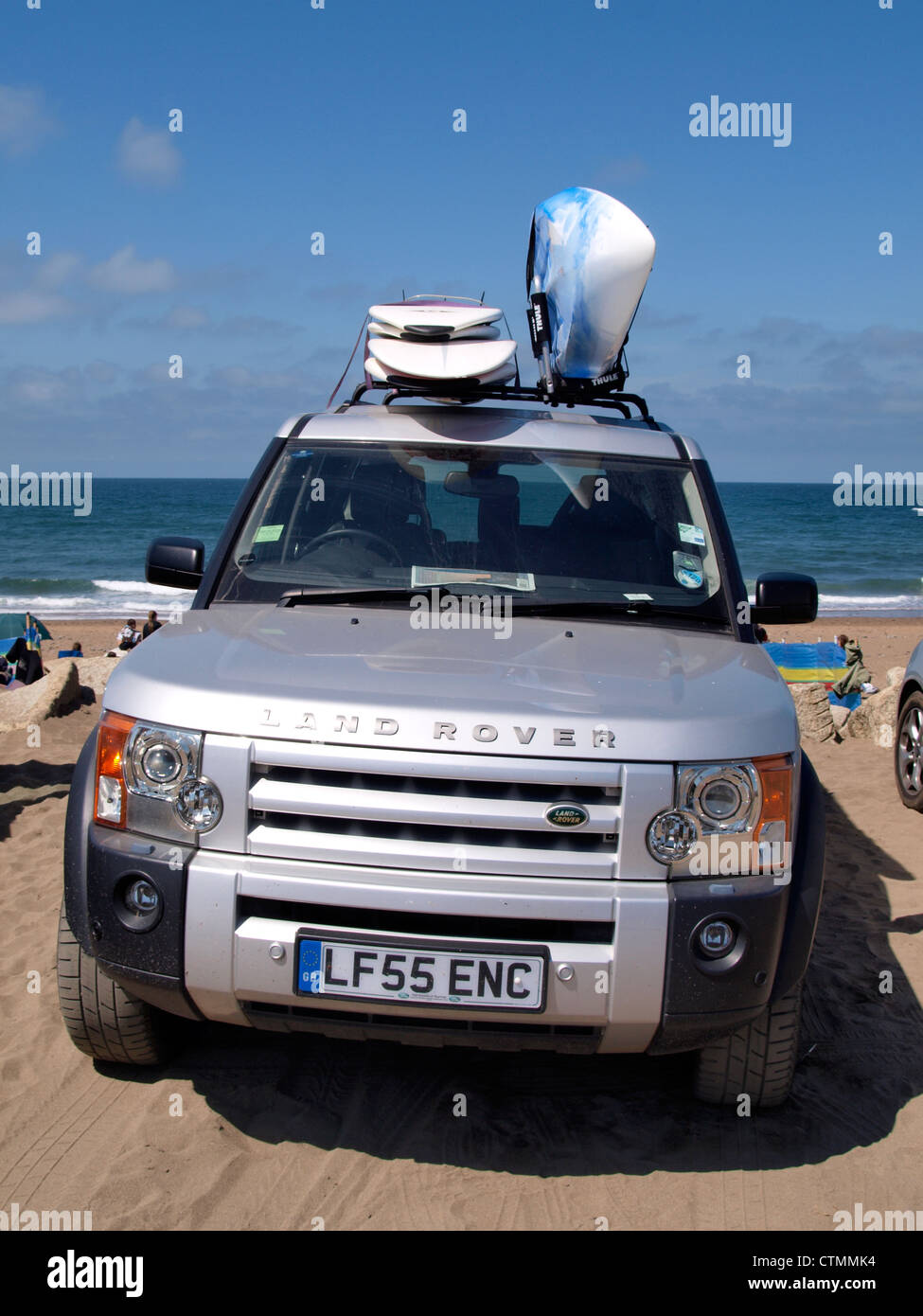 Land Rover, Cornwall, UK Banque D'Images