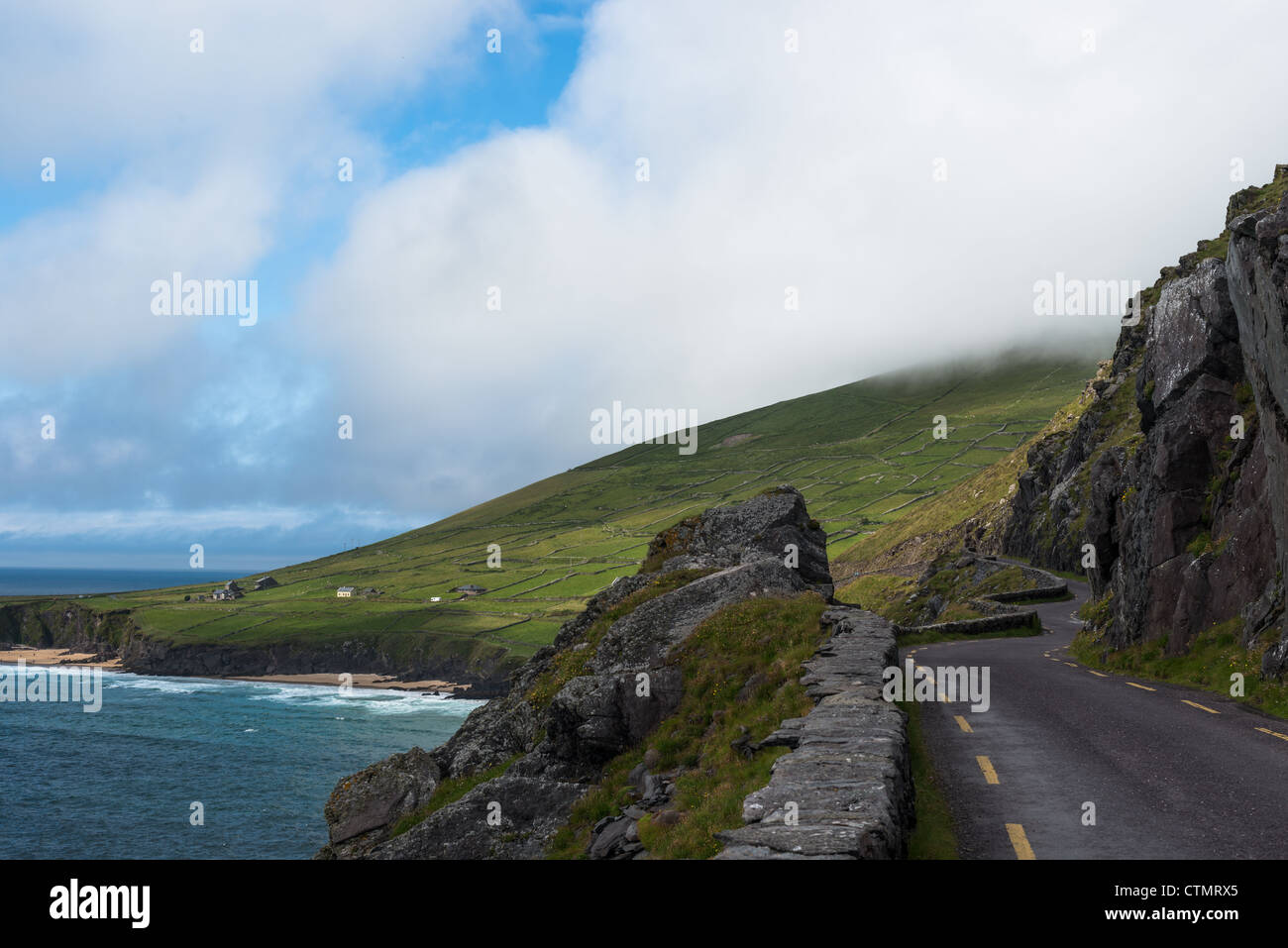 Slea head, péninsule de Dingle, comté de Kerry, en République d'Irlande. Banque D'Images