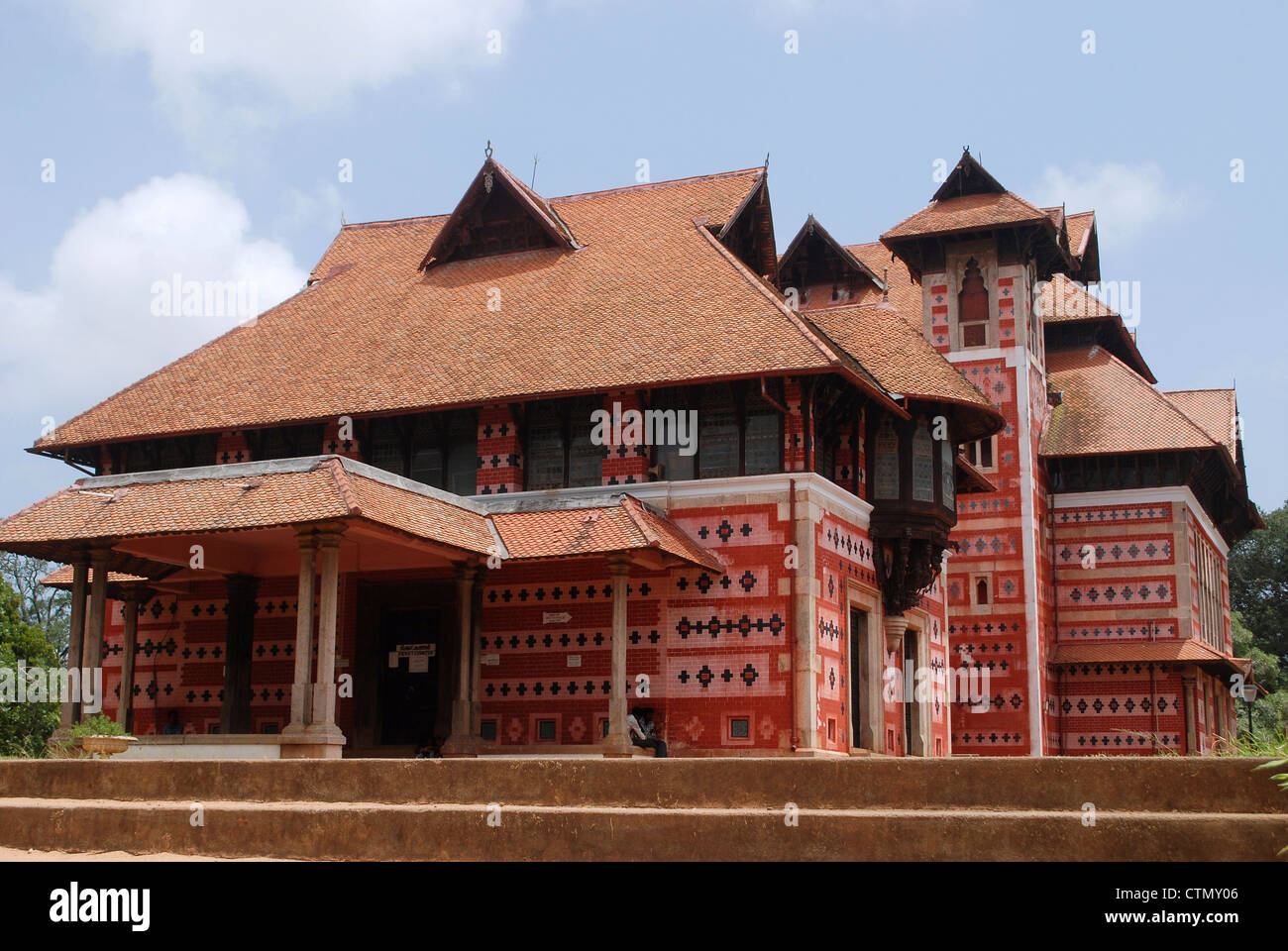 Napier museum à Trivandrum Kerala, Inde Banque D'Images