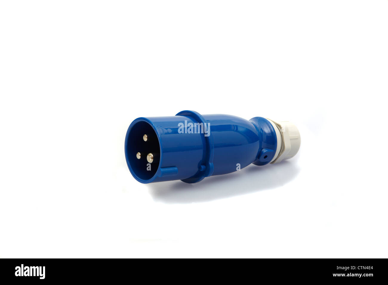 Piscine 230 Volt connecteur utilisé pour le camping et caravaning Banque D'Images