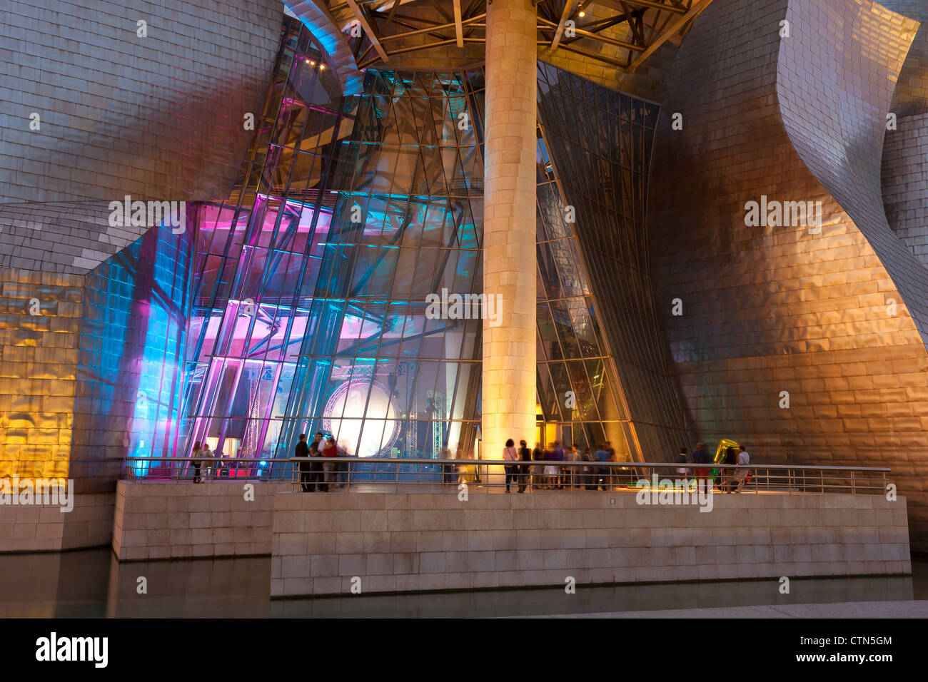 Guggenheim Museum, Bilbao, Biscaye, Abandoibarra, Pays Basque, Espagne Banque D'Images